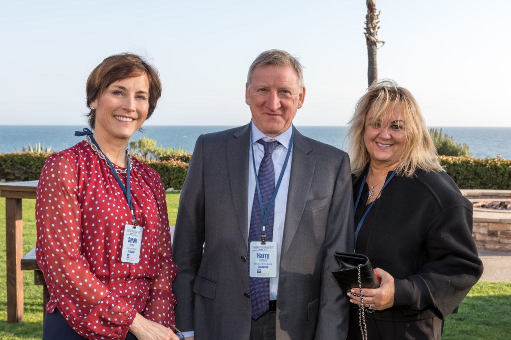 Causeway co-founders Sarah Ketterer, Harry Hartford, and Gracie Fermelia at Causeway Convergence 2019